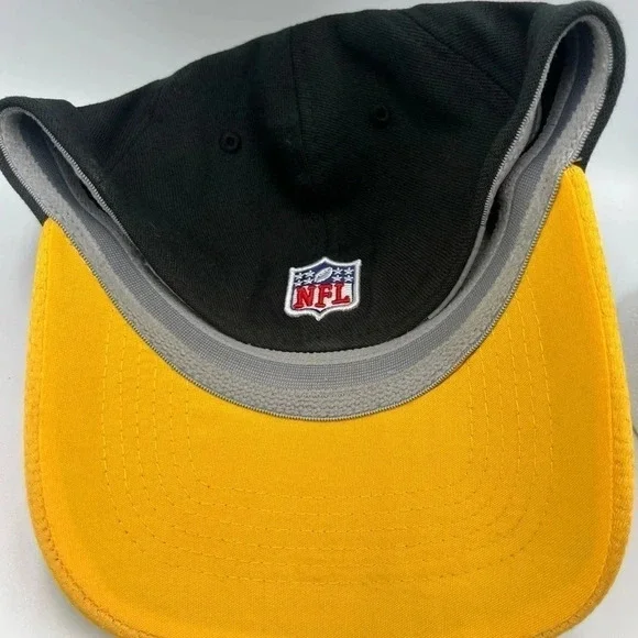 Pittsburgh Steelers New Era hat/ball Size S/M. Elastic - Picture 15 of 16